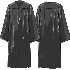 Moldes de confeccion para UNIFORMES Guardapolvos Toga graduacion Dama 9888